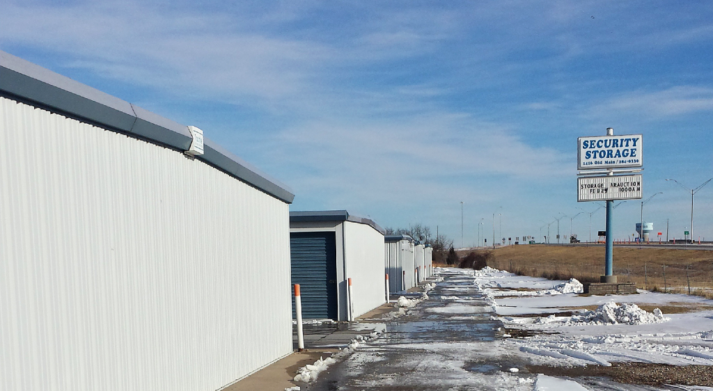 Security Storage, Newton, Old Main, storage units, storage